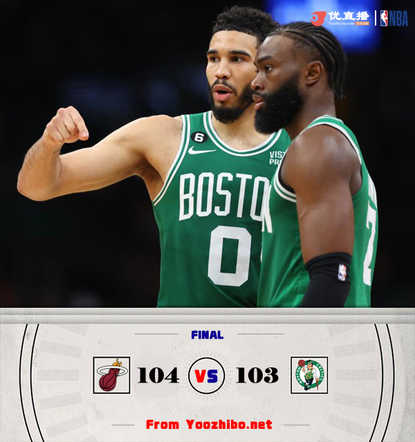 凱爾特人104-103險勝熱火