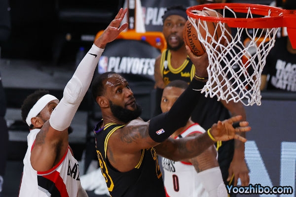 NBA季后賽首輪G4 湖人135-115開拓者