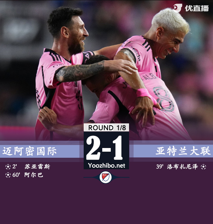 邁阿密國際vs亞特蘭大聯