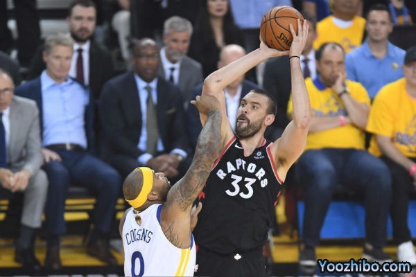 2019年NBA總決賽第三場勇士vs猛龍--小加索爾后仰跳投