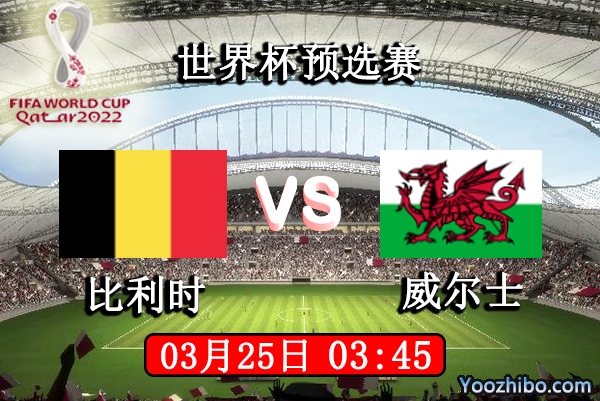 比利時vs威爾士賽事前瞻