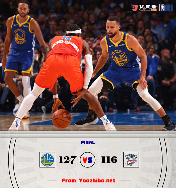 11月11日 NBA常規賽 勇士vs雷霆 全場錄像及集錦