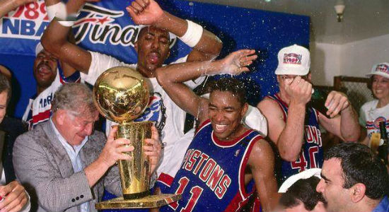 1989年NBA總決賽 活塞vs湖人 全部四場錄像回放
