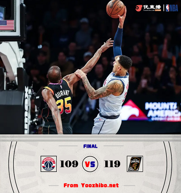 太陽119-109戰勝奇才 杜蘭特29分 理查茲20+19 庫茲馬30+11