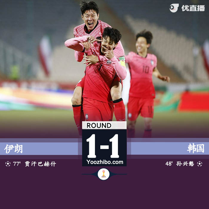 10月12日 世預賽亞洲區 伊朗vs韓國 全場錄像及集錦