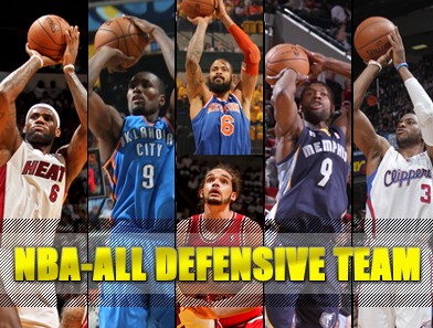 2012-13賽季NBA最佳防守陣容名單一覽