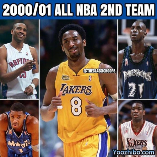 2000-01賽季NBA最佳陣容名單一覽