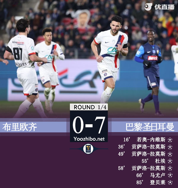布里歐齊vs巴黎圣日耳曼