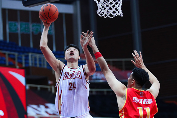 浙江擊敗深圳取6連勝