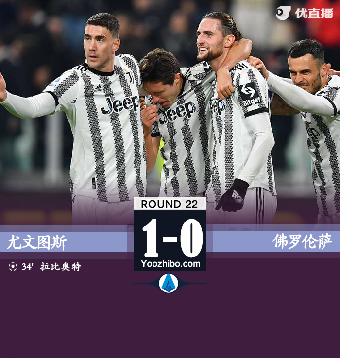 尤文1-0佛羅倫薩