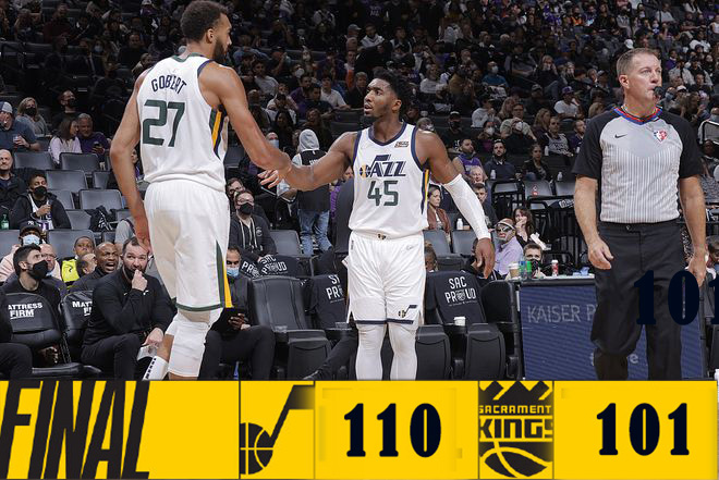 10月23日 NBA常規賽 爵士vs國王 全場錄像及集錦