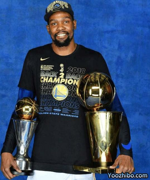 2017-18賽季NBA總決賽最有價值球員(FMVP),杜蘭特當選