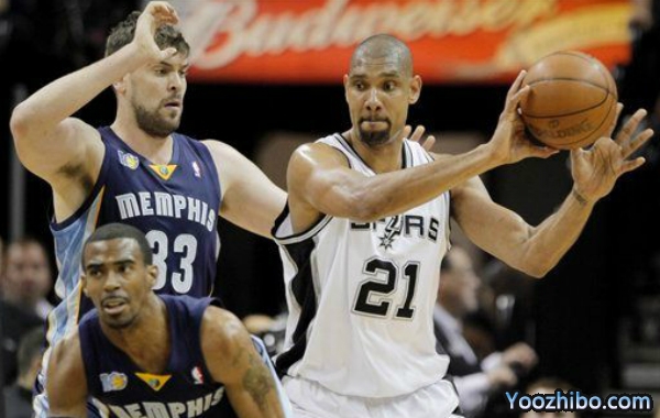 2011年NBA西部首輪灰熊vs馬刺全場錄像