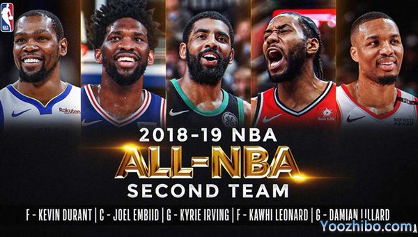 2018-2019賽季最佳陣容_第二陣容