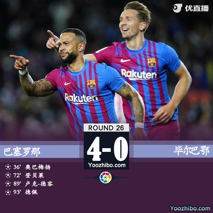 巴薩4-0畢巴