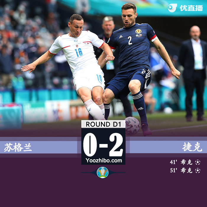 捷克2-0蘇格蘭 ???5米超遠吊射神仙球+雙響