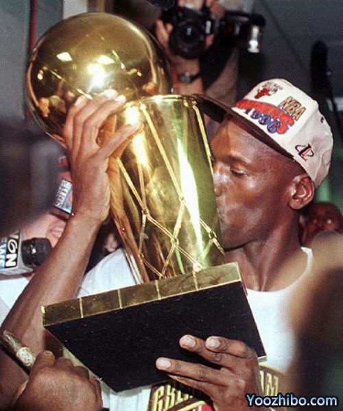 1995-96賽季NBA總決賽最有價值球員(FMVP),喬丹當選