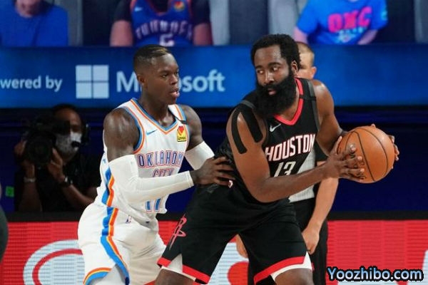 NBA季后賽首輪G4 火箭114-117雷霆