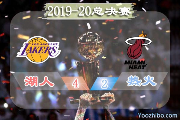 2019-20賽季NBA總決賽最有價值球員(FMVP),詹姆斯當選