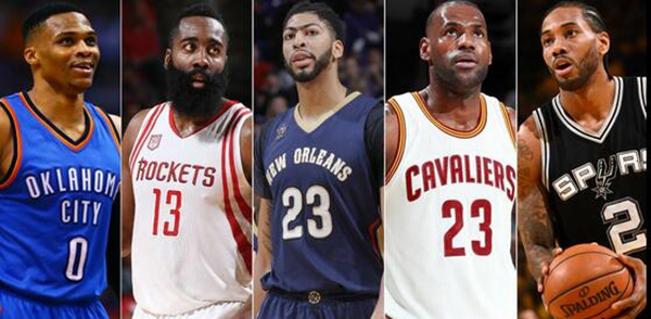 2016-17賽季NBA最佳陣容：巨星閃耀，傳奇定格