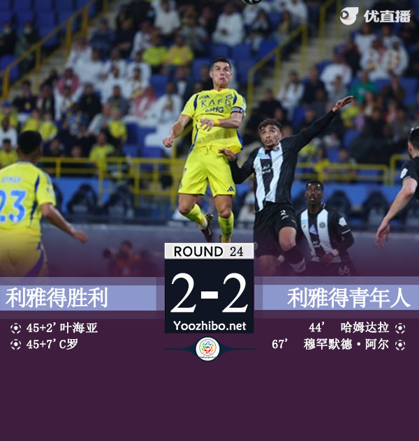 利雅得勝利vs利雅得青年人