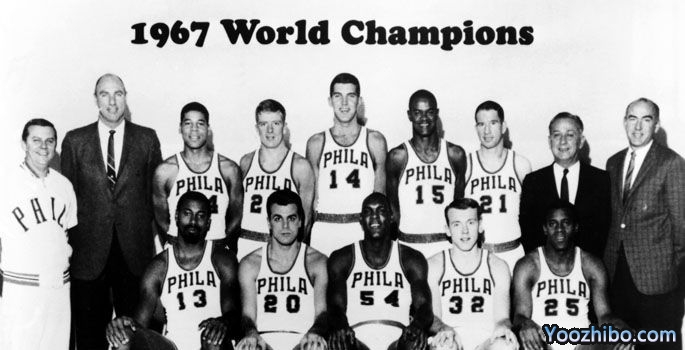 1966-67賽季NBA總冠軍76人隊陣容及球員數據