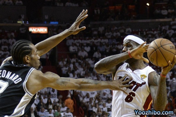 2013年NBA總決賽第一場 熱火vs馬刺 全場錄像及集錦