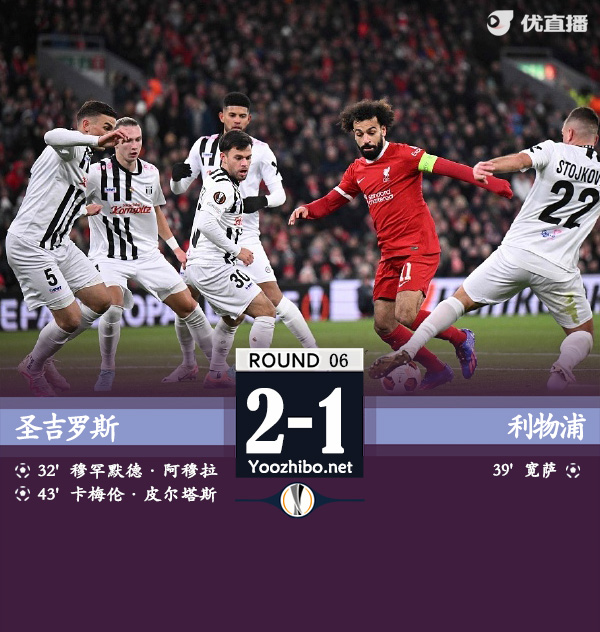 圣吉羅斯vs利物浦