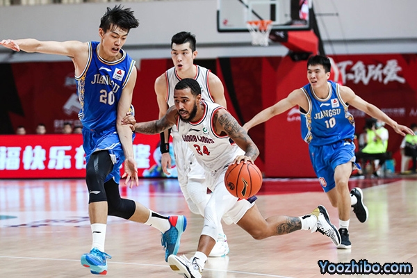 廣州5人得分上雙送江蘇3連敗