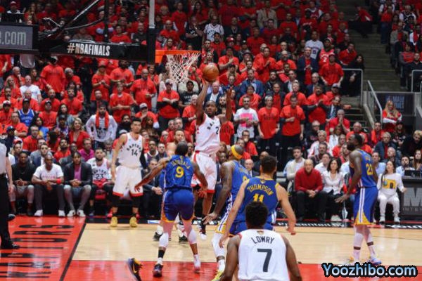 2019年NBA總決賽第五場猛龍vs勇士--萊昂納德跳投