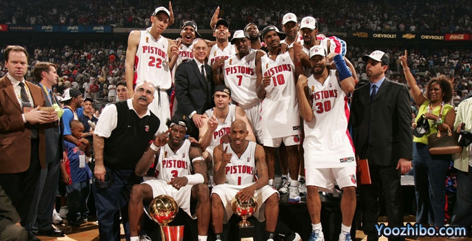 2004年NBA總決賽 湖人vs活塞 全部五場錄像回放
