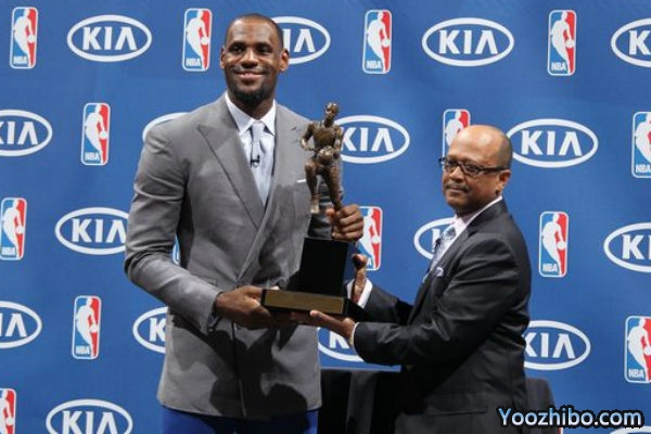 2012-13賽季NBA常規賽MVP,詹姆斯當選