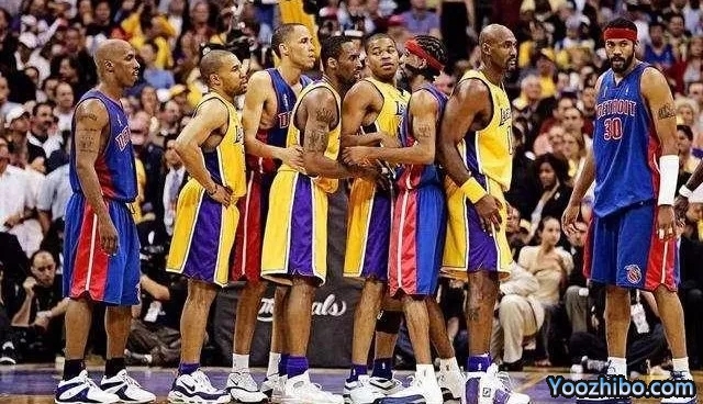 2004年NBA總決賽 湖人vs活塞 全部五場錄像回放