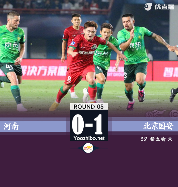河南0-1北京國安