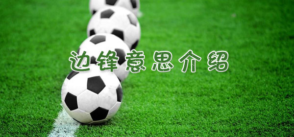 邊鋒是什么意思_足球比賽邊鋒意思介紹