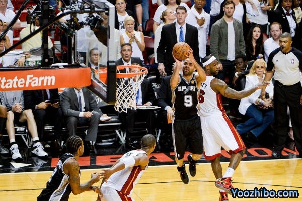 2013年NBA總決賽第一場 熱火vs馬刺 全場錄像及集錦