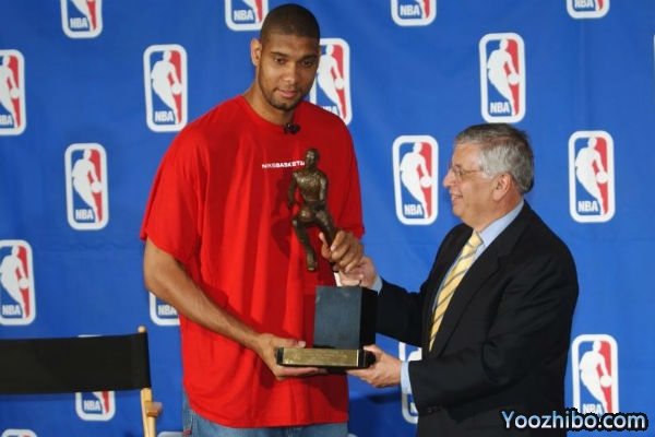 2002-03賽季NBA常規賽MVP,鄧肯當選