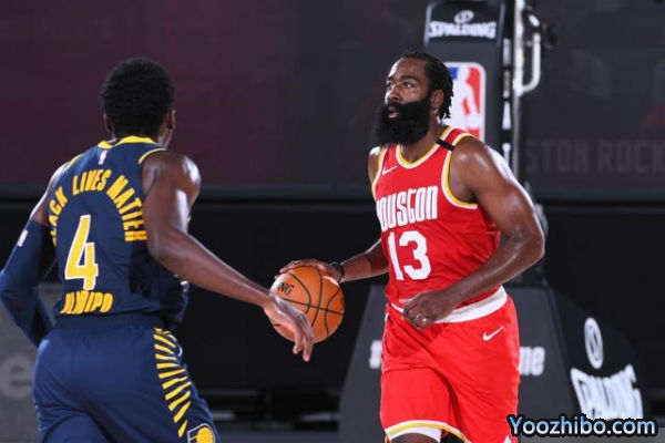 NBA常規賽步行者vs火箭全場錄像