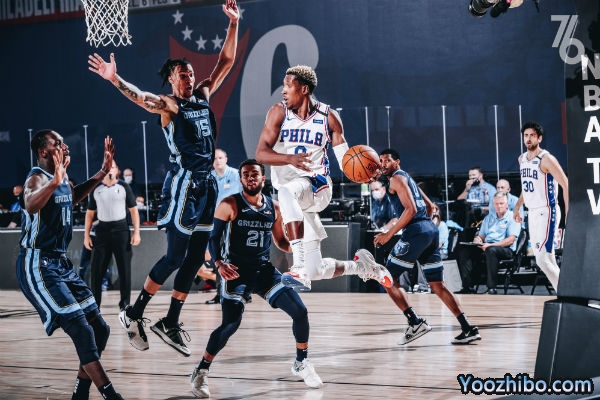 NBA熱身賽灰熊vs76人全場錄像