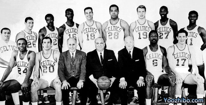 1967-68賽季NBA總冠軍凱爾特人隊陣容及球員數據