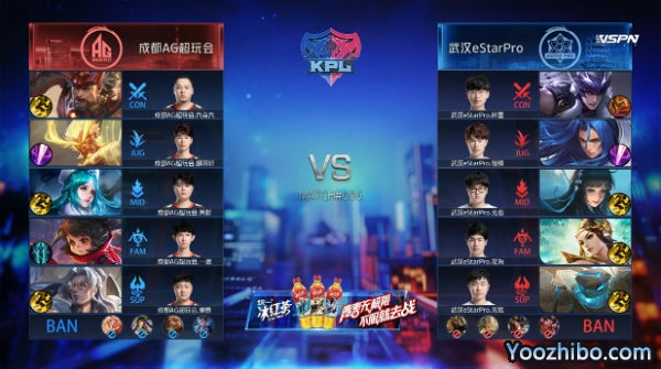 2020年KPL秋季賽常規賽 成都AG超玩會 vs 武漢eStarPro全場錄像