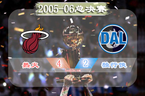 2005-06賽季NBA總決賽最有價值球員(FMVP),韋德當選