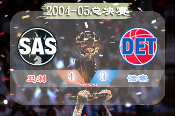 2004-05賽季NBA總決賽最有價值球員(FMVP),鄧肯當選