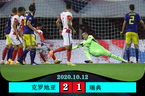 克羅地亞2-1小勝瑞典