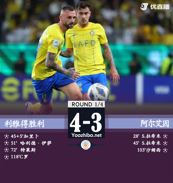 利雅得勝利vs阿爾艾因