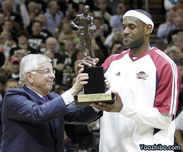 2008-09賽季NBA常規賽MVP,詹姆斯當選