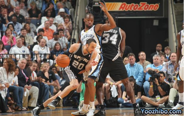 2011年NBA西部首輪灰熊vs馬刺全場錄像