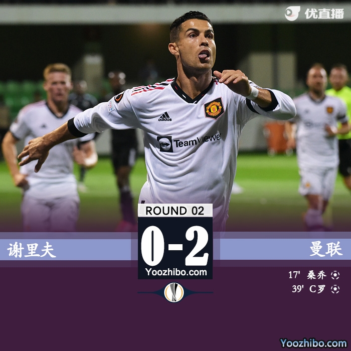 曼聯客場2-0戰勝謝里夫
