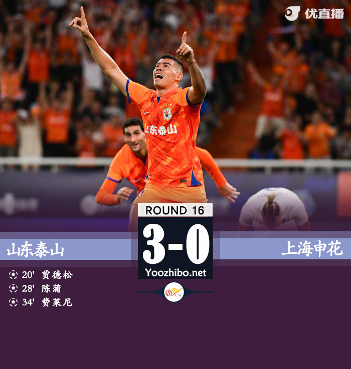山東泰山隊vs上海申花隊