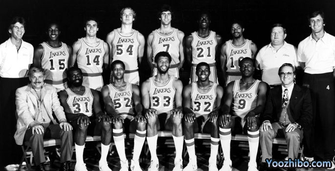 1979-80賽季NBA總冠軍湖人隊陣容及球員數據